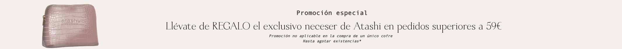 PROMO regalo neceser cocodrilo verano 2026